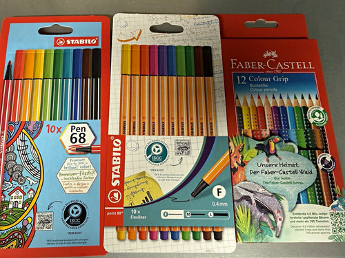 3er set markenstifte - markenstifte, –