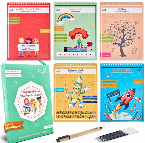 Magische übungshefte kinder - 5,
