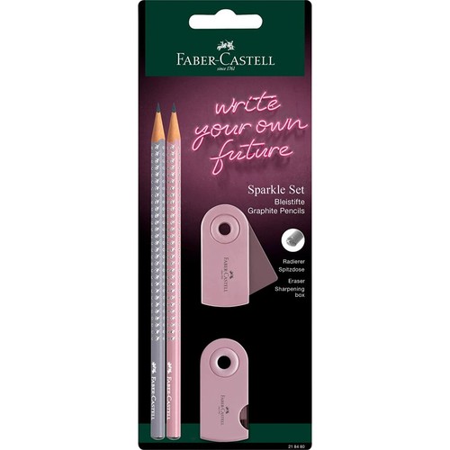 Schreibset sparkle pearl rose - schreibset,