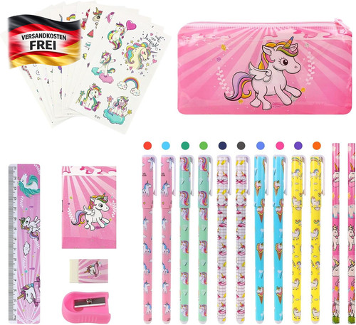 Einhorn schreibwaren set für - einhorn,