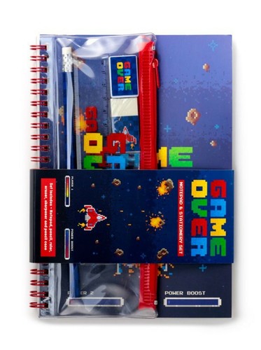 Schreibset kinder game over - kinder,