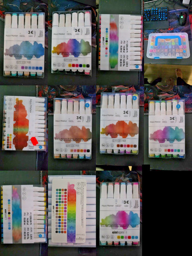 132 einhorn aqua - einhorn, marker